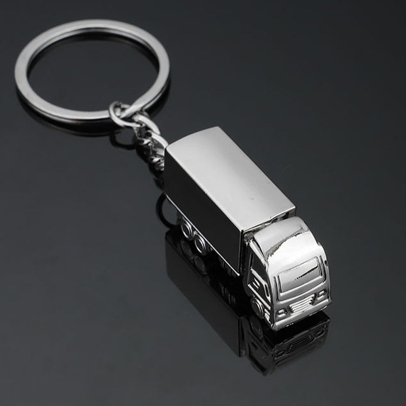 3D Truck Model Keychain | Zinc Alloy Vehicle Charm | JP Collections