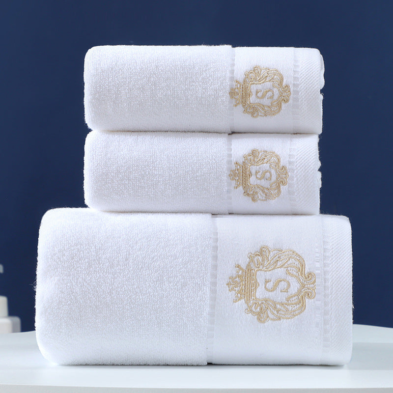 Pure Cotton Towel Set | 3-Piece Bath & Hand Towel Bundle