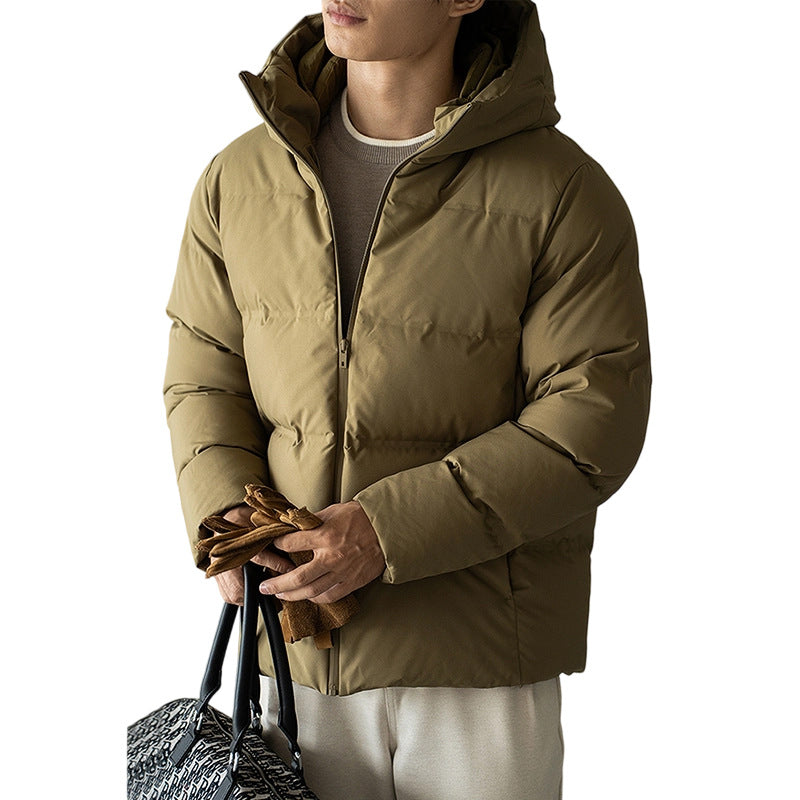 Men's Hooded Duck Down Jacket | Windproof Waterproof Winter Coat – JParker Collections