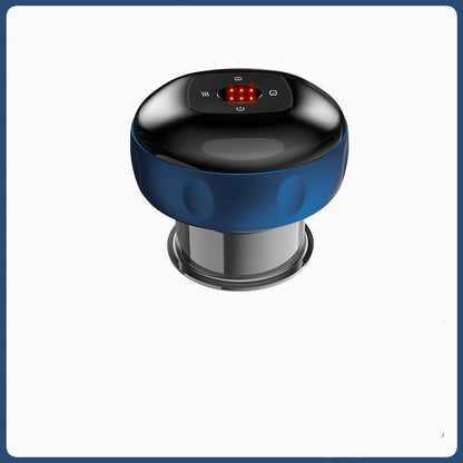 Electric Vacuum Cupping & Gua Sha Massager — Smart Breathing Therapy Device with Heat & Red Light