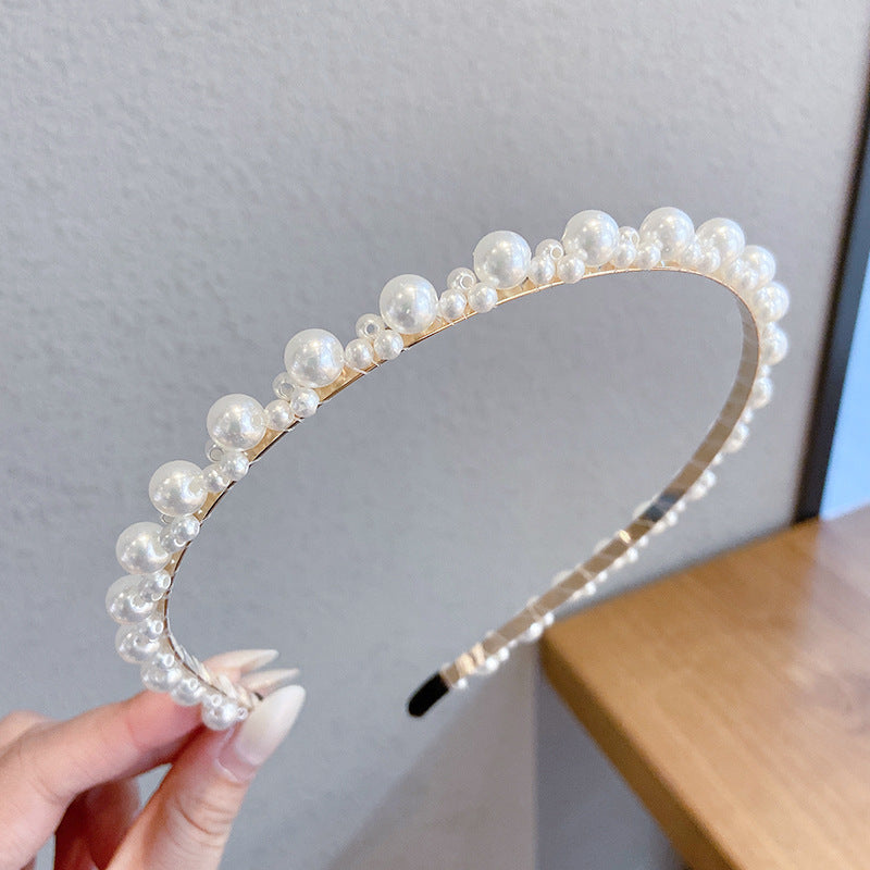Korean Pearl Headband – 19 Styles | Plated Metal & Pearl