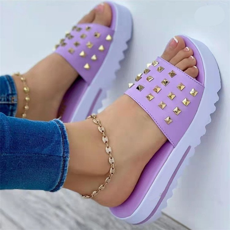 Women's Peep Toe Flat Sandals | 5 Colours | EU 36–43