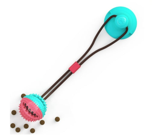 Suction Cup Tug & Chew Dog Toy Ball