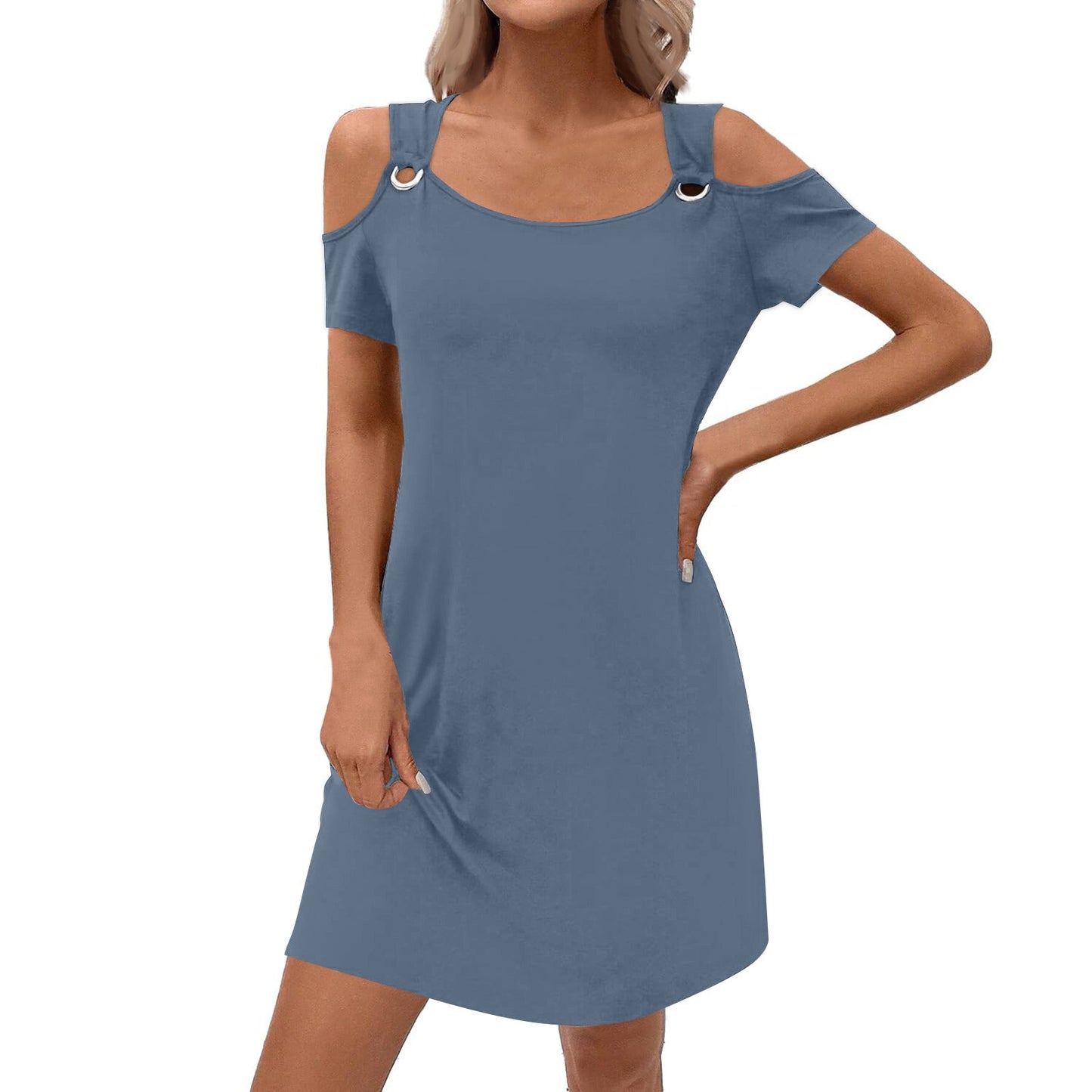 Women's Solid Colour Elegant Midi Skirt