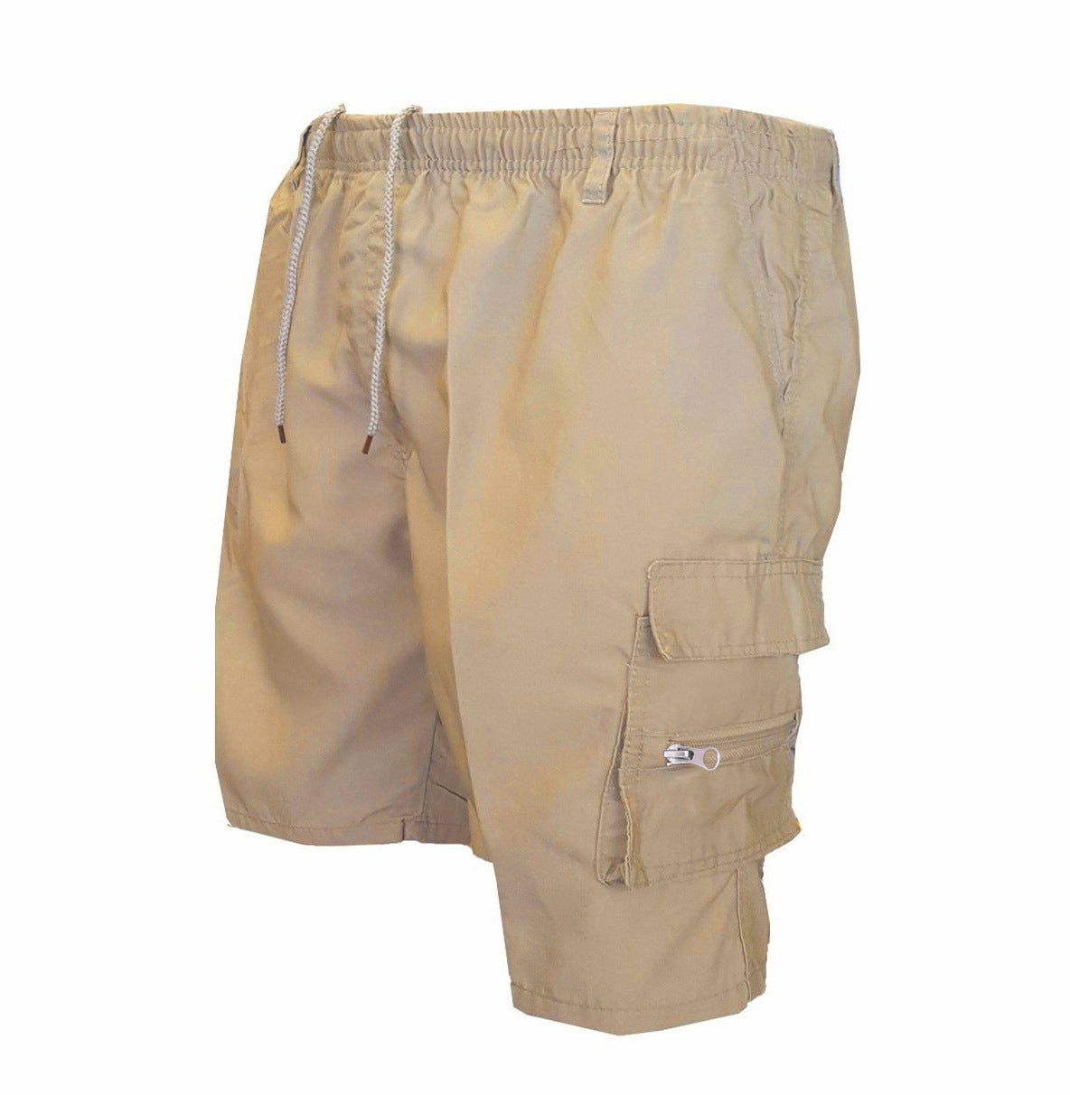 Men's Polyester Casual Workwear Shorts | High Waist Relaxed Fit S-3XL