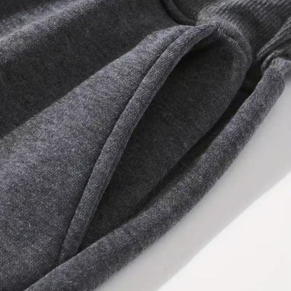 Men's Terry Cloth Casual Trousers | Relaxed Fit S-2XL