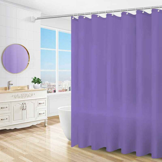 PEVA Shower Curtain – Waterproof Geometric & Printed Bathroom Curtain