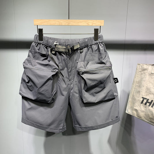 Men's Loose Fit Workwear Shorts | Casual Cargo Shorts with Pockets