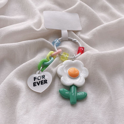 Frosted Two-Tone Acrylic Bear Keychain | 14 Colours
