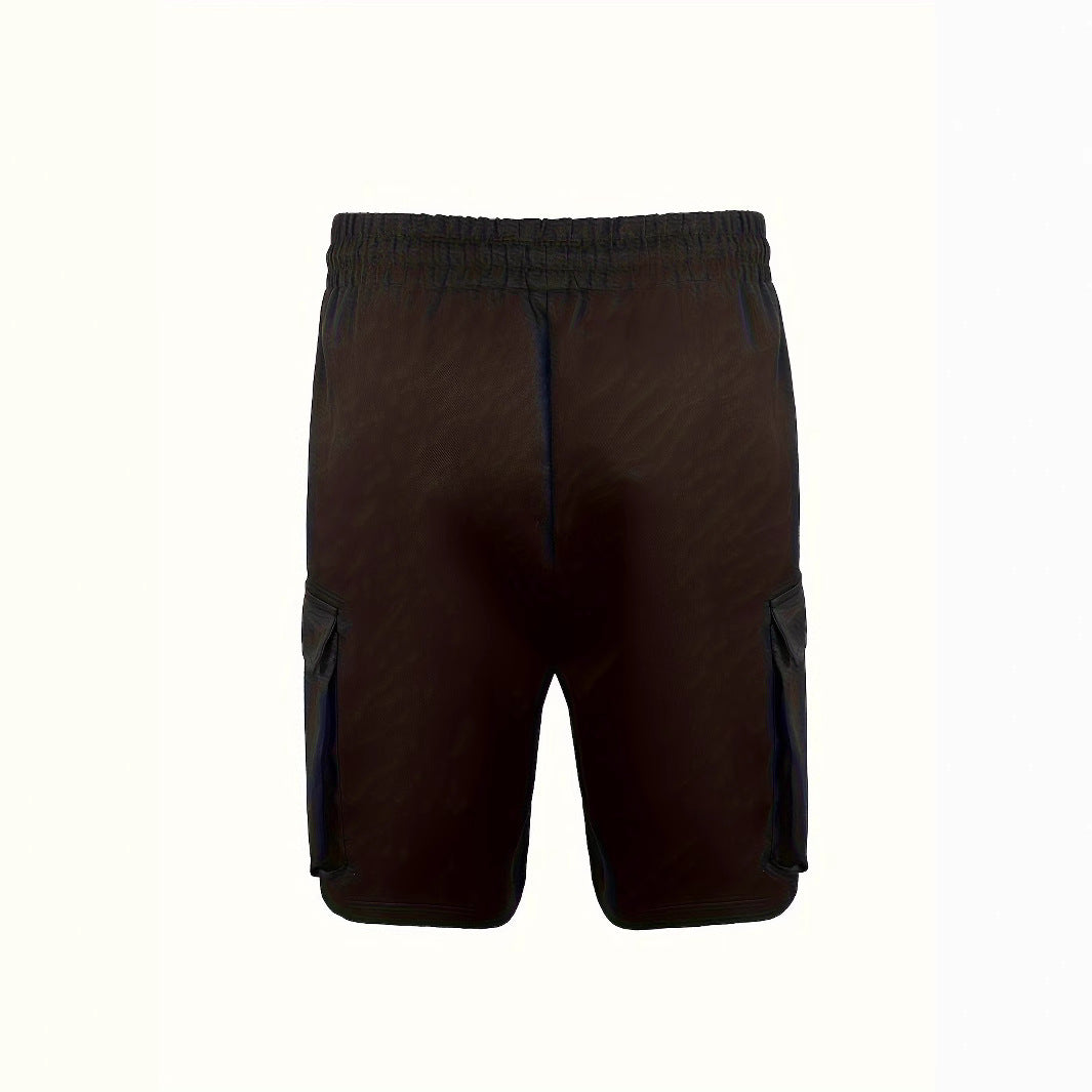 Men's Cotton-Feel Casual Sports Shorts