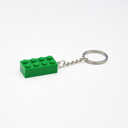 Mini Building Block Keychain Pack of 30 | ABS Brick Pendant | JP Collections