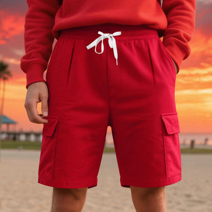Men's Multi-Pocket Cargo Shorts