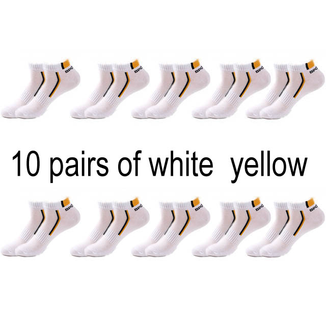 Men’s Cotton Moisture-Wicking Sports Socks – Single & 5-Pair Packs