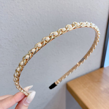 Korean Pearl Headband – 19 Styles | Plated Metal & Pearl