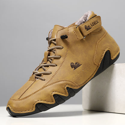 Fleece-Lined Martin Boots – Plush Lining, Unisex | EU 34–50