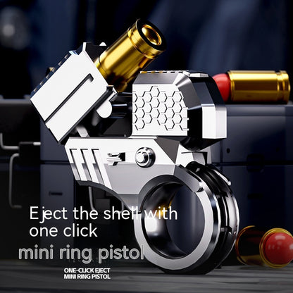Zinc Alloy Shell-Ejecting Toy Gun with Bullets