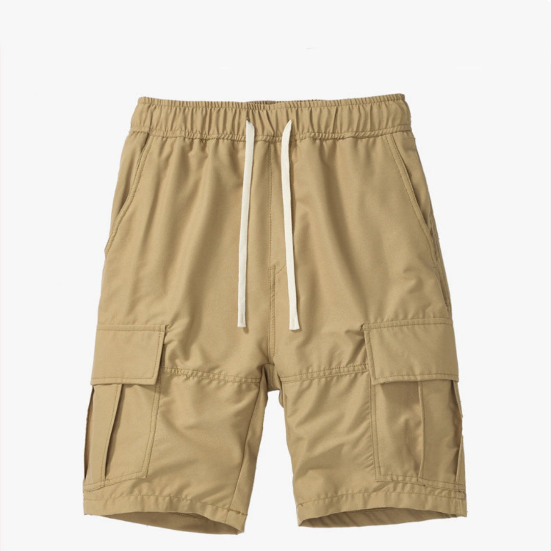 Men's Multi-Pocket Loose Casual Shorts