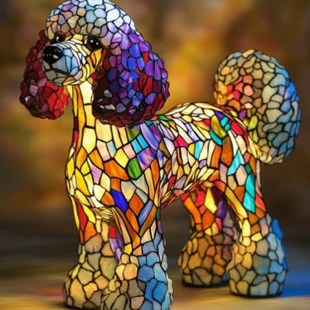 Animal Resin Night Light | Dog, Cat & Owl Designs