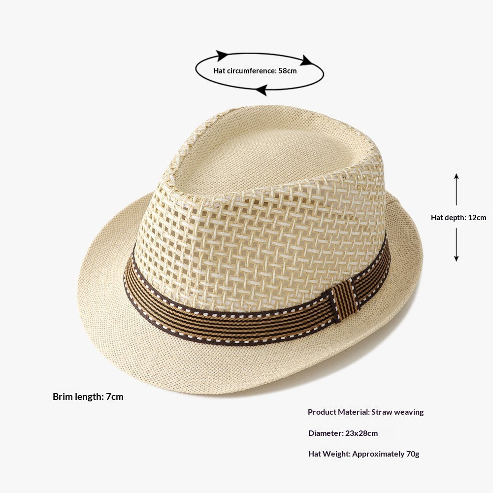 Women's Straw Flat-Top Sun Hat | Resort Panama Style – 18 Variants