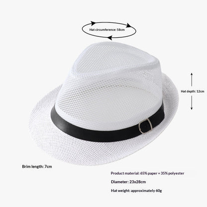 Women's Straw Flat-Top Sun Hat | Resort Panama Style – 18 Variants