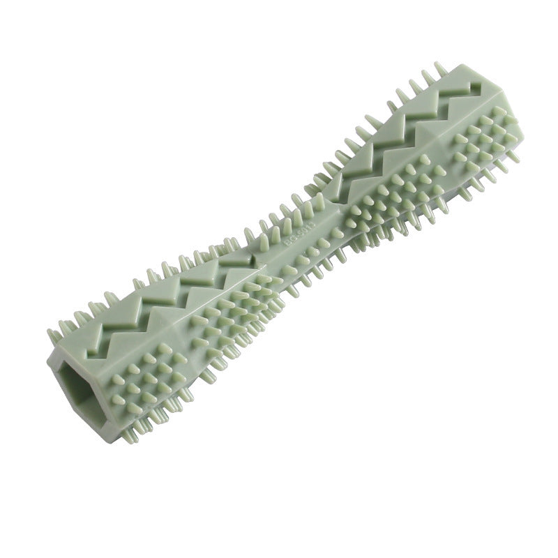 Hexagonal TPR Dog Chew Toy | Teeth Cleaning & Anxiety Relief Molar Ball