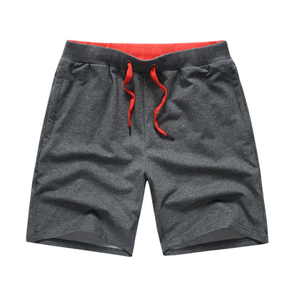 Men's Cotton Knee-Length Shorts | Drawstring Waist M-4XL
