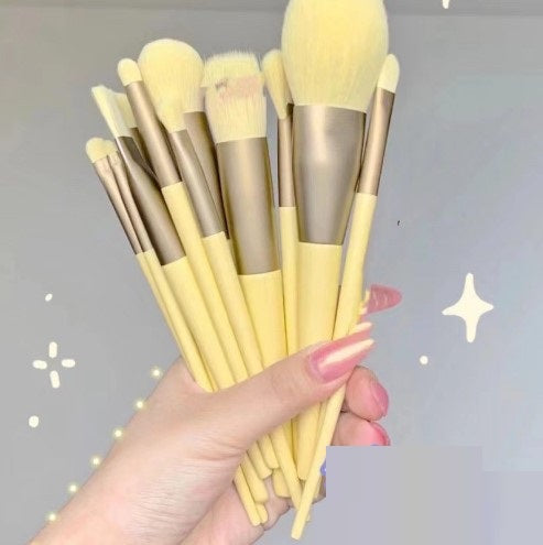 13-Piece Makeup Brush Set – Soft Fibre Bristles, Choice of Packaging
