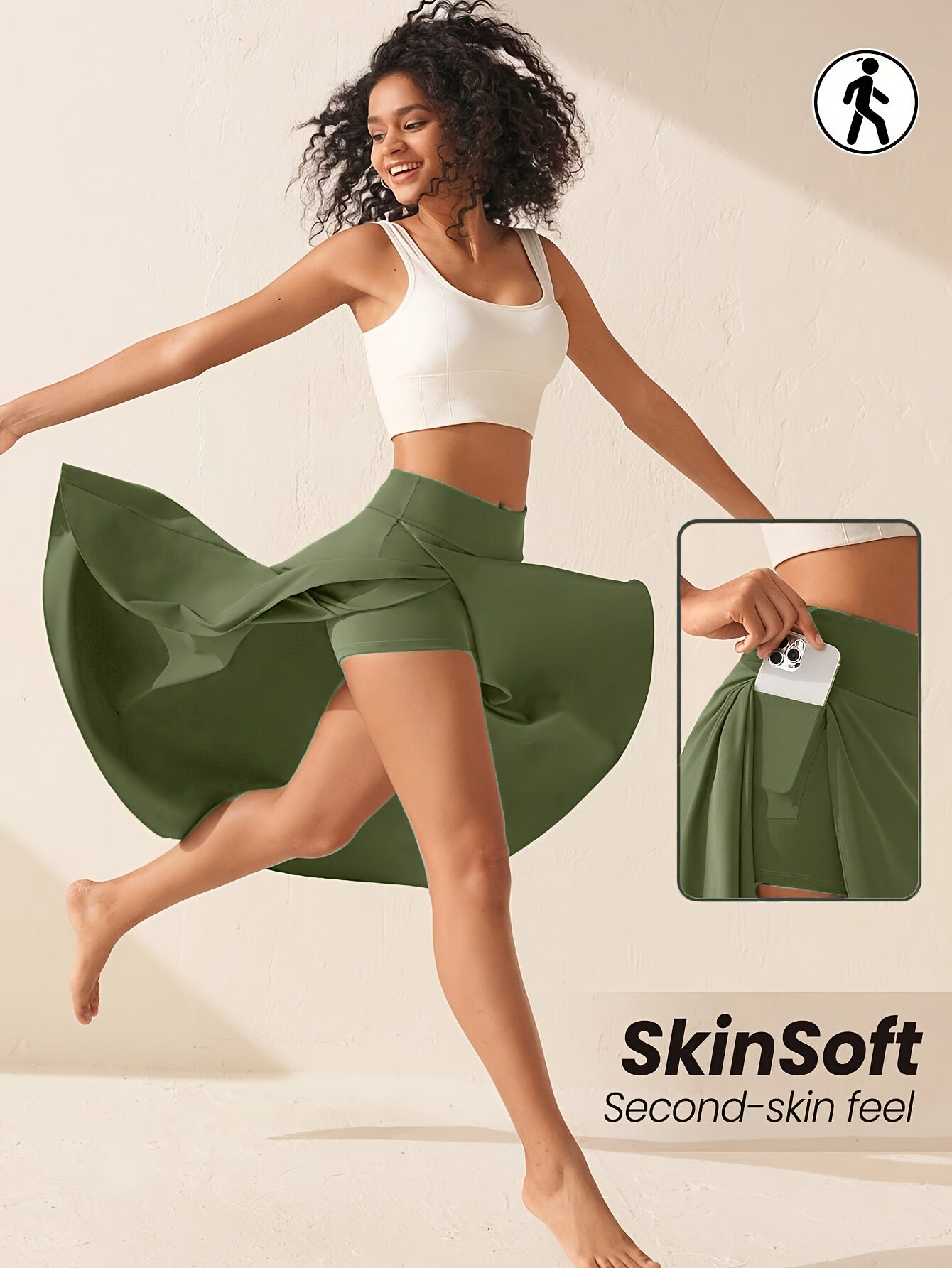 Women's Asymmetric Ruffle Trim Maxi Skirt