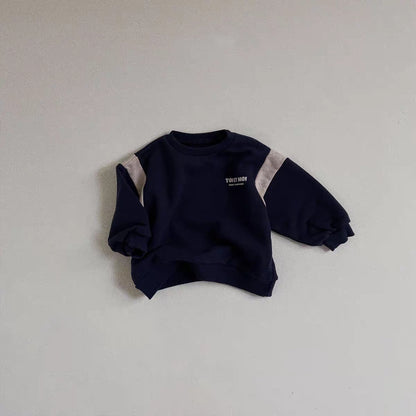 Children's Patchwork Cotton Sweatshirt
