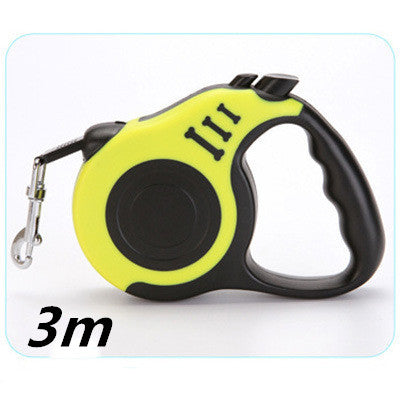 Retractable Dog Lead – One-Touch Brake & Lock | 7 Colours | 3m & 5m