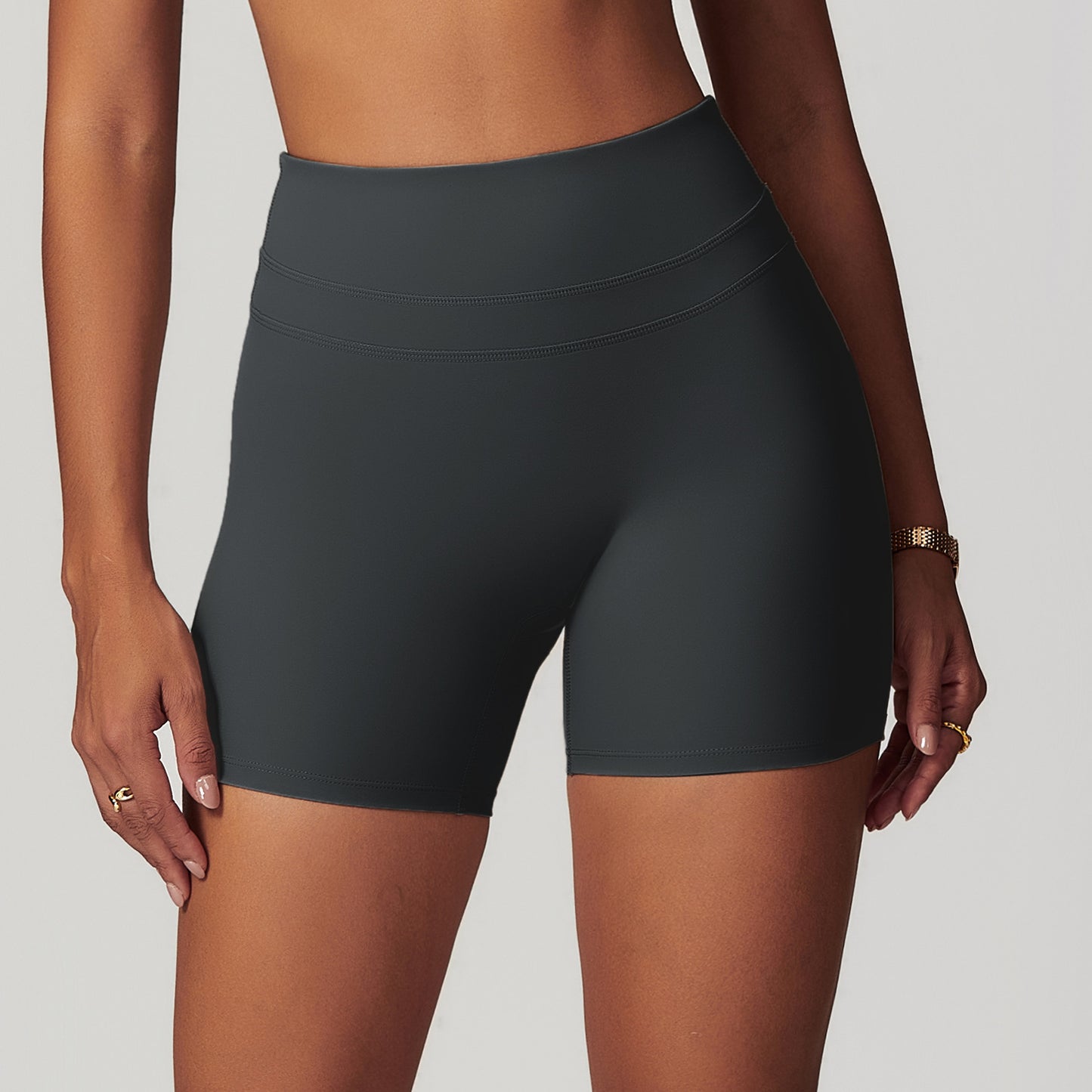 Women's Brushed Nylon Yoga Shorts | Cloud Sense | 5 Colours