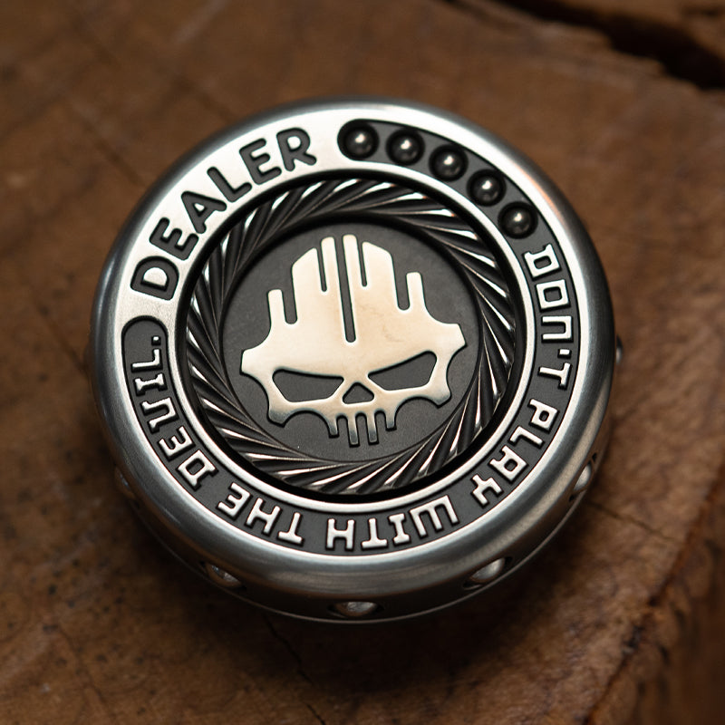 Copper & Stainless Steel Fidget Spinner Decompression Toy