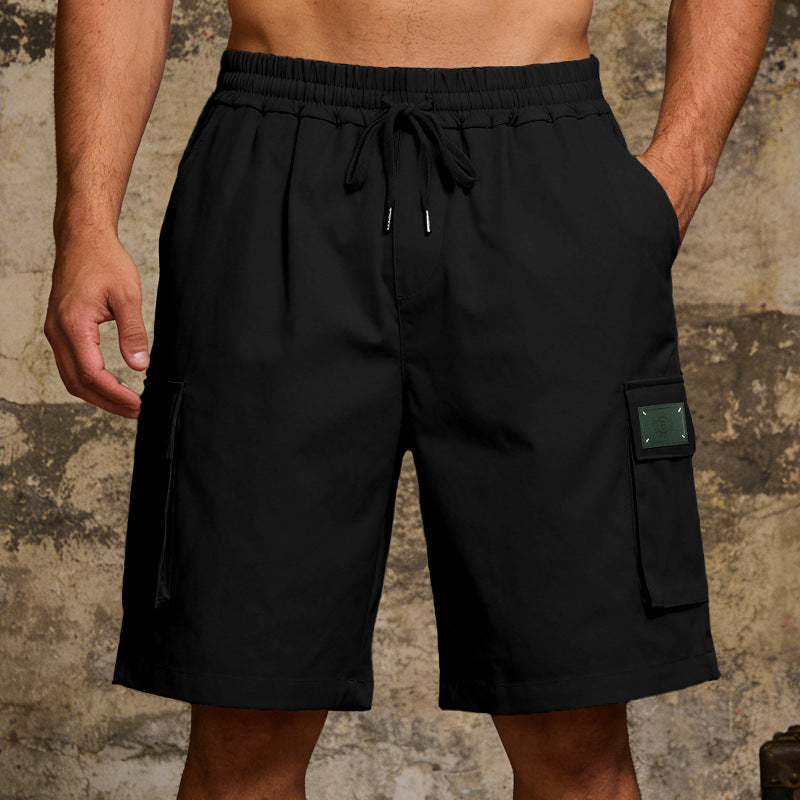 Men's Loose Fit Multi-Pocket Casual Shorts | Elastic Waist S-3XL