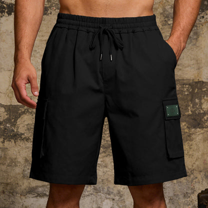 Men's Loose Fit Multi-Pocket Casual Shorts | Elastic Waist S-3XL