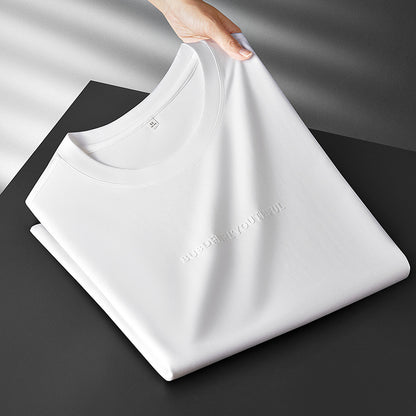 Men's Modal Ice Silk T-Shirt | Soft Lightweight Short Sleeve