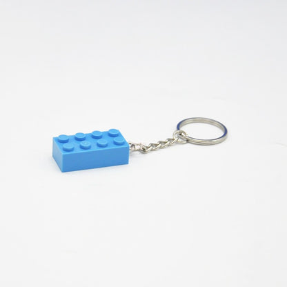 Mini Building Block Keychain Pack of 30 | ABS Brick Pendant | JP Collections