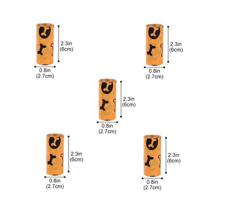 Degradable Dog Poop Bags | Rolls & Dispenser Bundles