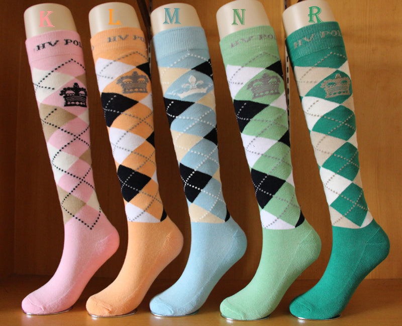 Equestrian Polo Knee-High Socks – 95% Combed Cotton Unisex