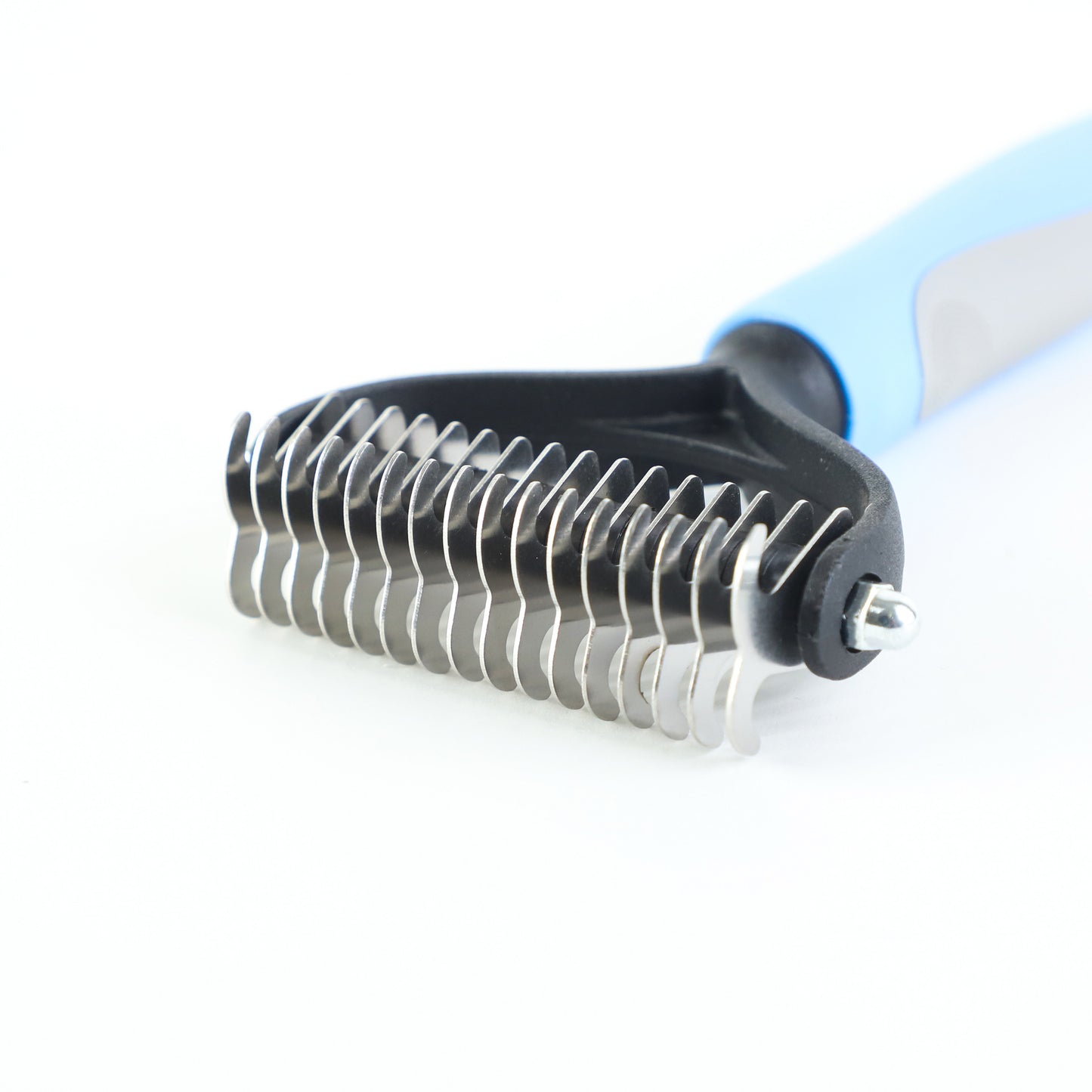 Pet Grooming Brush | Button Hair Removal | Non-Slip | Cats & Dogs