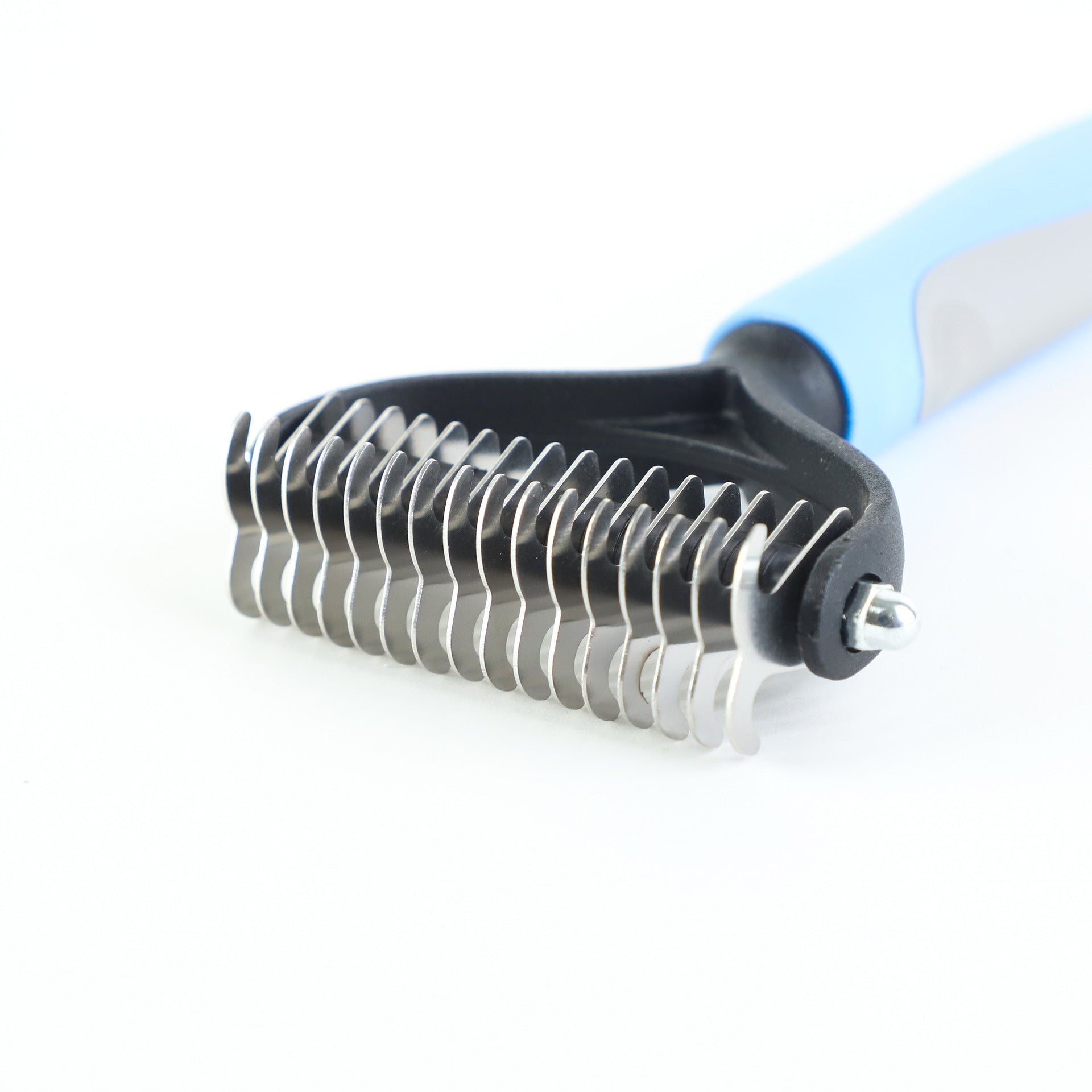 Pet Grooming Brush | Button Hair Removal | Non-Slip | Cats & Dogs