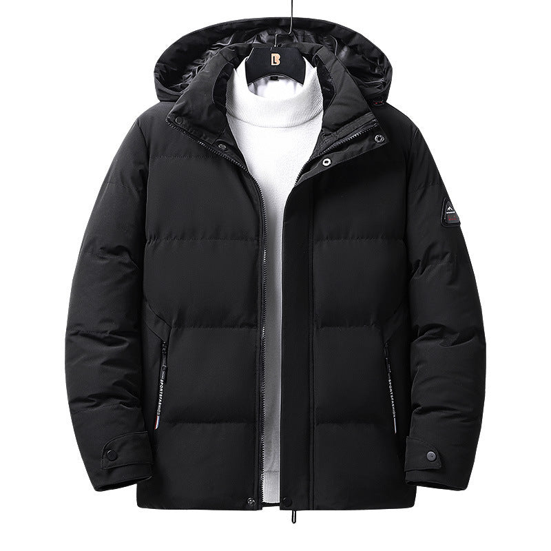 Men's Casual Hooded Padded Cotton Jacket | Everyday Outerwear