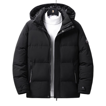 Men's Casual Hooded Padded Cotton Jacket | Everyday Outerwear