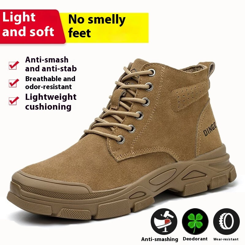 Men's Steel Toe Cap Safety Boots | Anti-Smash & Anti-Puncture