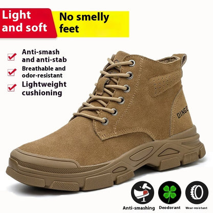 Men's Steel Toe Cap Safety Boots | Anti-Smash & Anti-Puncture