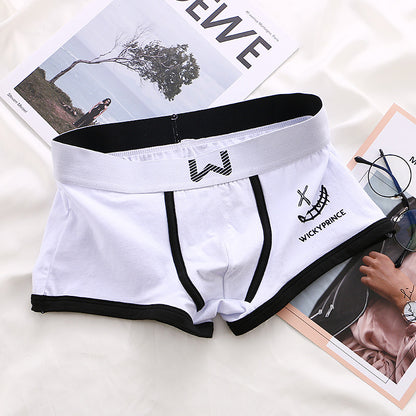 Men's Cotton Boxer Briefs – Breathable Mid-Waist Underwear