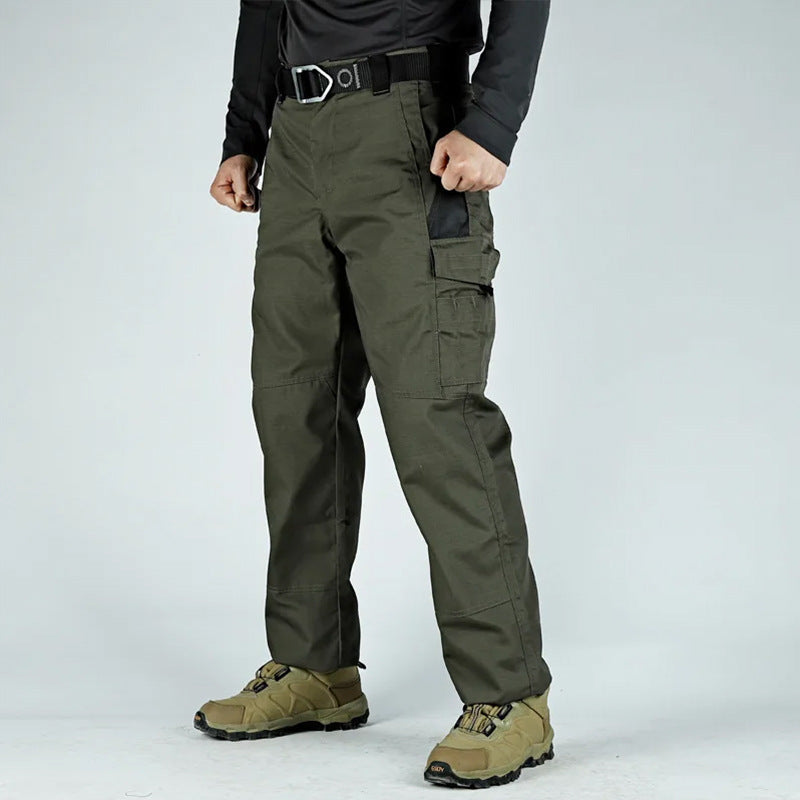 Men's Water-Repellent Multi-Pocket Outdoor Trousers