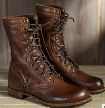 Unisex Mid-Calf Knight Boots – Square Heel