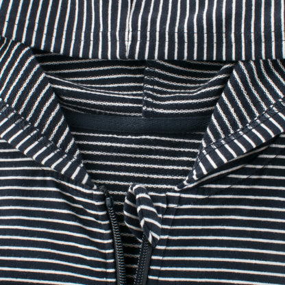 Boys' Striped Cotton Cardigan Jacket | Long Sleeve Kids Zip-Up Top