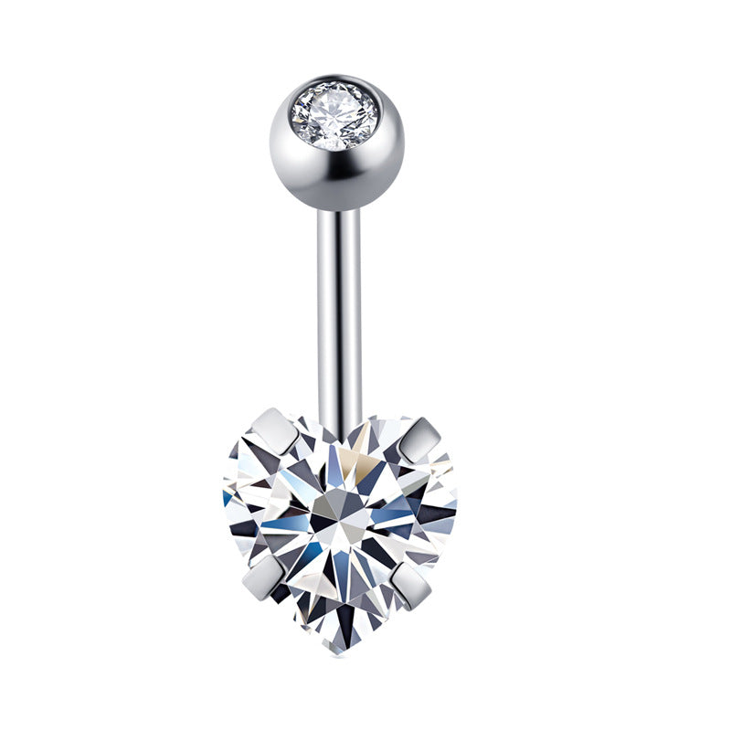 Stainless Steel Navel Stud – Belly Button Piercing Jewellery, 30 Styles