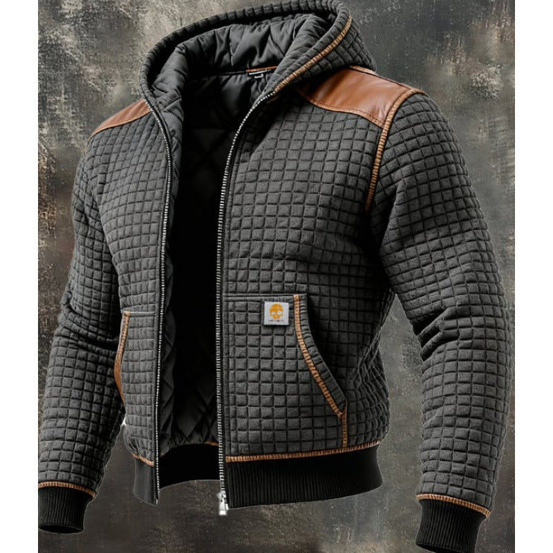 Men's Fleece-Lined Thick Hooded Jacket | S–5XL